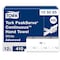 Tork Multifold Paper Towel Sheets, 1 Ply, 410 Sheets, White, 12 PK 105065 - alternate 1