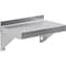 Amgood 6 in. x 10 in. Stainless Steel Wall Shelf With Squared Edge WS-SQ-0610-Z - alternate 1