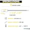 Kable Kontrol Write On Zip Tie Tags, 6in L, 40 Lbs Strength, 1-3/8in x 5/8in Flag Size, 100Pcs, Yellow, 100PK CTWO-NF-6-40-YW - alternate 4