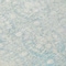 Homeroots 8' Aqua Round Damask Washable Indoor Outdoor Area Rug 607676 - alternate 7