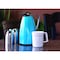 Service Ideas Classy Carafe, Vacuum Insulated Carafe, Stainless Vacuum, 1 Liter, Blue CJZS1BLU - alternate 3
