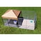 K9 Kennel Store 8ft X 12ft Ultimate Dog Kennel Pro Galvanized UPR8X12FK - alternate 2