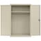 Sandusky Lee Heavy Duty Welded Steel Wardrobe Cabinet, 46x24x72, Putty EAWR462472-07 - alternate 1