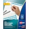 Avery Dividers, Unpnchd, 5Tab, White 25PK AVE11443 - alternate 1