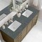 James Martin Vanities Chicago 60in Double Vanity, Walnut Whisper, w/ 3 CM Parisien Bleu Silestone Top 503-V60D-WLW-FPBL - alternate 7