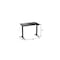 Homeroots 48" Adjustable Black Stainless Steel Standing Desk 397725 - alternate 4