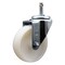 Service Caster 4'' Nylon Wheel Swivel 7/16'' Grip Ring Stem Caster SCC-GR20S414-NYS-716138 - alternate 1
