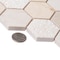 Apollo Tile Beige 12x12 Crema Marfil Marble Polished, Etched Floor and Wall Mosaic Tile 4.92 sqft/case, 5PK APLBL8801CMA - alternate 6