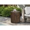 Monarch Specialties Accent Table 25"h, Indoor or Outdoor, Drum, Nightstand, Round, Side Table, Walnut, Contemporary I 4123 - alternate 6