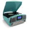 Trexonic Retro Wireless Bluetooth, Record and CD Player in Turquoise TRX-16TRQ - alternate 1