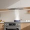 Wrightmaster 28.25 in. 950 CFM Convertible Vent Insert Range Hood in Silver with 4-Speed Levels and Smart Control ZR-CAS28927A - alternate 4