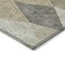 Homeroots 10' X 14' Wheat Taupe And Ivory Argyle Washable Indoor Outdoor Area Rug 613746 - alternate 5