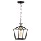 Jonathan Y Pagoda 8" 1-Light Classic Traditional Metal Cage Lantern LED Pendant, Oil Rubbed Bronze/Brass Gold JYL7618C - alternate 7