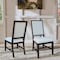 International Concepts Solid Wood Traditional Dining Chair, Set of 2, Coal CI145-99P - alternate 5