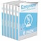 Davis Group Easyview Premium, Round Ring, Customizable, View Binder, (White, 5/8"), PK6 8400-00-06 - alternate 1
