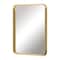 Homeroots 50" Gold Metal Framed Standing Mirror 564482 - alternate 6
