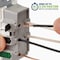 Leviton Decora Edge 15A White Residential Grade 5-15R Duplex Outlet, 10PK M02-E5325-0MW - alternate 3