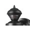 Globe Franklin Motion-Sensing Wall Lantern, LED Lamp, Black Fixture, Matte Black Fixture 60000001 - alternate 4