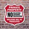Signmission Private Property Shield Sign No Soliciti, 6 inch X 6 inch, Plastic Sign, 2PK SHI-P-2PACK-6-452 - alternate 4