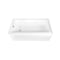 Kingston Brass 66-Inch Acrylic Rectangular 3-Wall Alcove Tub Combo with Waste and Overflow Drain, Left Hand Drain CVTAP663222L8 - alternate 1