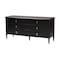 Baxton Studio Tamra Black Wood Dresser with Drawers 264-14389-ZORO - alternate 1