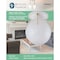 Boston Harbor Ceiling Light Fixture, 0.5 A, 120 V, 60 W, 1-Lamp, A19 or CFL Lamp, Metal Fixture F3WH01-33753L - alternate 2