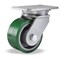 Hamilton Plate Caster, Swivel, Poly, 6 in., 2200 lb. S-CH-63DB - alternate 1