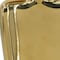 Homeroots 8" Gold Ceramic Modern Abstract Table Vase 574375 - alternate 7