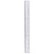 Charles Leonard Plastic Ruler, Double Bevel, 12-Inch, Clear, 36PK CHL77112IP - alternate 3