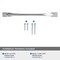 Amerock Uprise 7-9/16 in 192 mm Center-to-Center Polished Chrome Cabinet Pull BP3691926 - alternate 4