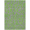 Homeroots 5' X 8' Lime Green And Purple Geometric Washable Indoor Outdoor Area Rug 599209 - alternate 7