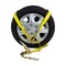 Mytee Products 4Pk Car Tire Tie Down Ratchet Lasso Straps w/ Chain Extension 3,335 # WLL 2inx12ft, 4PK RST-212SMCEx4 - alternate 6