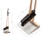 Kings County Tools Broom & Dustpan Combo Set 31 in Natural Horsehair Broom & Stainless Steel Standing Dustpan GW36E01-04 - alternate 6