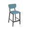 Bfm Seating Hamilton Side Barstool, Grade 3 Vinyl Seat & Back - Steel Frame - Sand Black Finish JS10B2009-2009SB - alternate 1