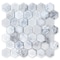 Apollo Tile Verre 11.7 in. x 11.8 in. Matte White Glass Mosaic Wall and Floor Tile 9.6 sq ft/case - 10 pack SEA88HX07WTA - alternate 1