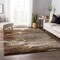 Homeroots 9' X 12' Beige Ivory And Black Abstract Washable Indoor Outdoor Area Rug 643533 - alternate 5