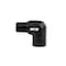 Hps Performance 90 Degree 1/4'' NPT Male To Female Adapter, Aluminum, Black AN914-02 - alternate 1