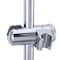 Dura Faucet Polished Chrome Plated Brass And Plastic With Wall Bracket Shower Slider Clear Acrylic Soap Dish DF-SA300CL-CP - alternate 4