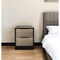 Homeroots 19" Wood Two Drawer Nightstand 453291 - alternate 4