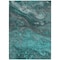 Homeroots 8' X 10' Teal Blue Aqua And Gray Abstract Washable Indoor Outdoor Area Rug 577844 - alternate 7