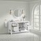 James Martin Vanities Breckenridge 60 in. Single Vanity, Bright White, w/ 3 CM White Zeus Quartz Top 330-V60S-BW-3WZ - alternate 6