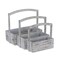 Homeroots Set of Three Gray Solid Wood Cube or Bin, 3PK 487667 - alternate 1