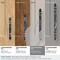 Amerock Carrione 5-1/16 in 128 mm Center-to-Center Marble Black/Golden Champagne Cabinet Pull BP36649MBKBBZ - alternate 5