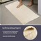 Lavish Home 2-Piece Waffle Bath Mat Set for Boho Bathroom Decor Non Slip Rugs for Shower, Tub, or Vanity ST-BATH3-IVY - alternate 9