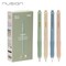Deli NUSIGN Retractable Gel Pen 0.5mm, Black Ink, Assorted Barrels, 12PK ENS576-BK - alternate 1