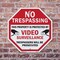 Signmission No Trespassing This Property Is Pro, 10 Inch X 10 Inch, Aluminum Metal Signs OC-A-10-93 - alternate 4