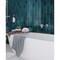 Apollo Tile 3Ocean Green 2.5 in x 8 in Ceramic Glossy Wall Subway 5.38 sqft/case, 38PK La Riviera Quetzal 2.5x8 - alternate 8
