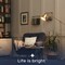 Luxrite Vintage A19 LED Light Bulbs, 75W Equivalent, 4CCT Selectable (2700K/3000K/4000K/5000K), 6PK LR21621 - alternate 6