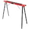 Edendirect Heavy Duty Saw Horses, Foldable, Portable with 275 lbs Capacity, Red+Black, Fully Assembled, 2PK IR-W465P199522 - alternate 10