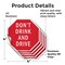 Signmission Don't Drink and Drive, 4 inch X 4 inch, Vinyl Decal, 5PK OC-D-5PACK-4-79 - alternate 4